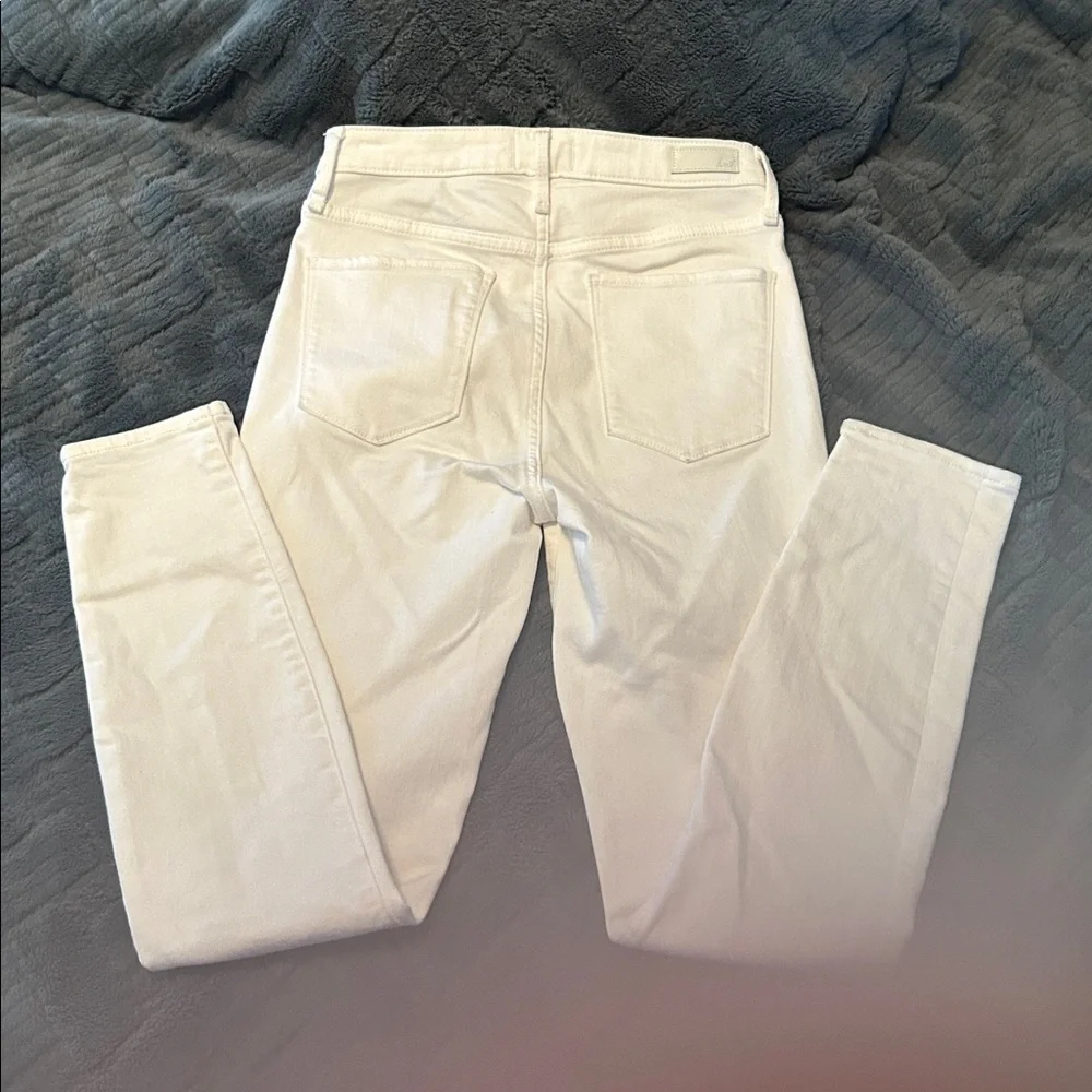Abercrombie & Fitch Women's Skinny Jeans - White size 4 - Picture 5 of 5